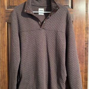 Sonoma Men's Brown Quilted Sweater